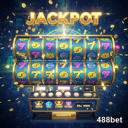 Imagem de jogos de slots no 488bet, destaque para a plataforma de apostas online confiável e divertida